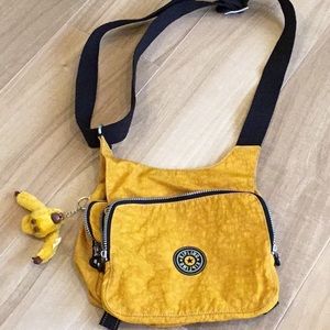 Kipling Mustard Messenger Bag